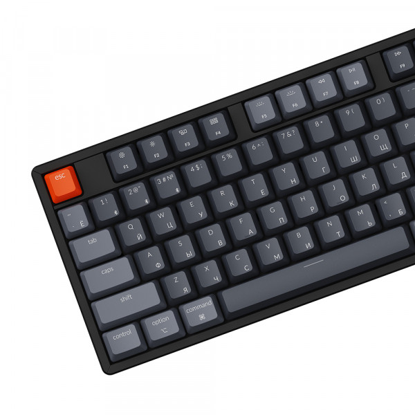 Keychron K10 Wireless RGB Backlight Aluminum Frame Gateron G Pro Mechanical Red Switch (Hot-Swappable)  